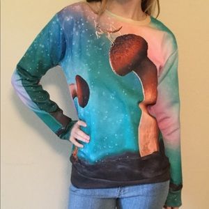 🍄 1991 Inc Graphic Sweatshirt Mushroom Unisex